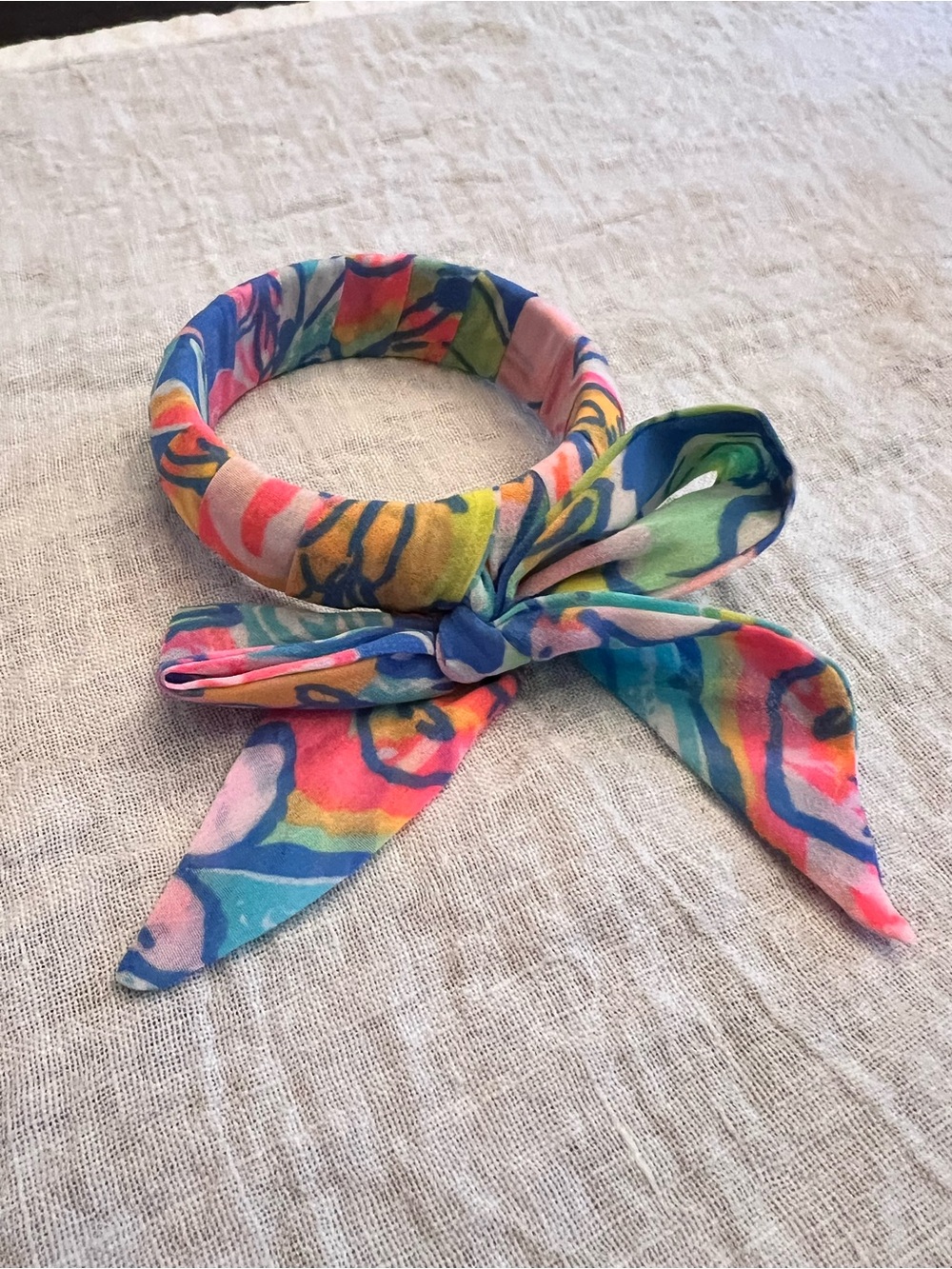Lily Pulitzer Scarf Bangle